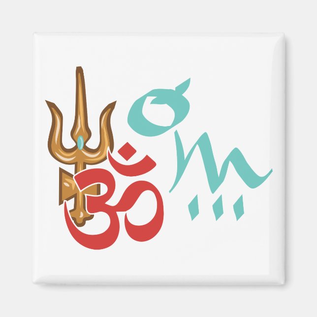 Imán Shiva Trishula OM (Frente)