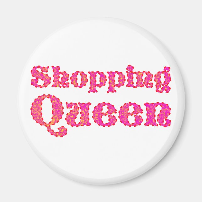 Imán shopping queen (Frente)