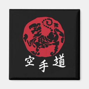 Imán Shotokan Karate Artes Marciales Rojas Taekwondo Ne