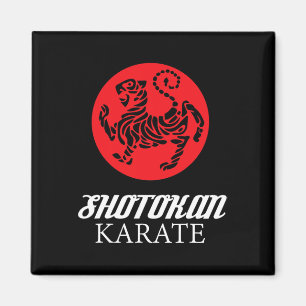 Imán Shotokan Karate Tigre: arte marcial gráfico gráfic