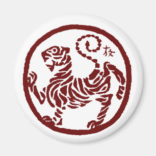 Imán Shotokan Tiger Magnet