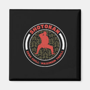 Imán Shotokan Zero Chill Maximum Thrill Funny Shotokan