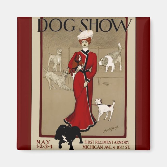Imán Show de perros (Frente)