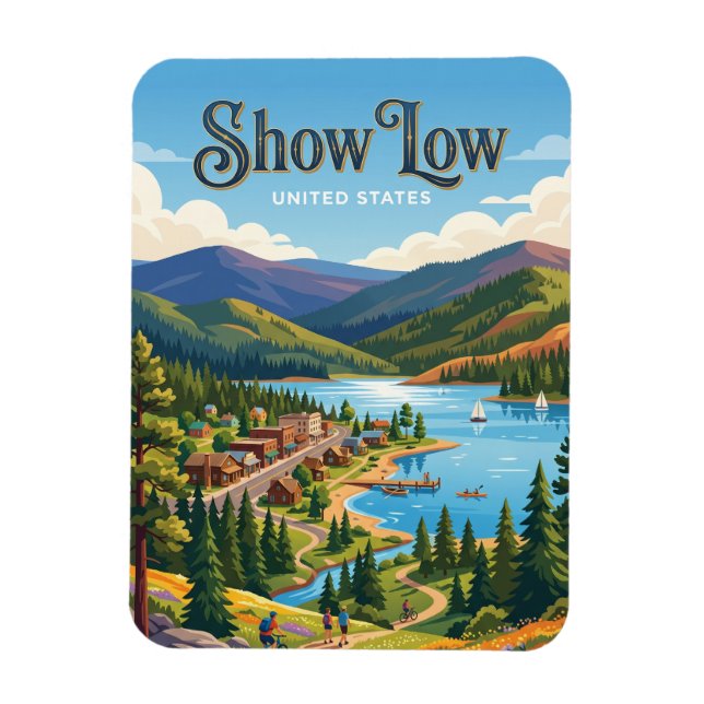 Imán Show Low Arizona (Vertical)
