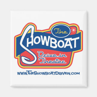 Imán Showboat Drive en Refridgerator Magnet