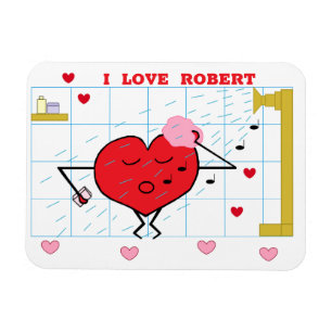 Imán Shower Love