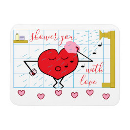 Imán Shower U con mucho amor