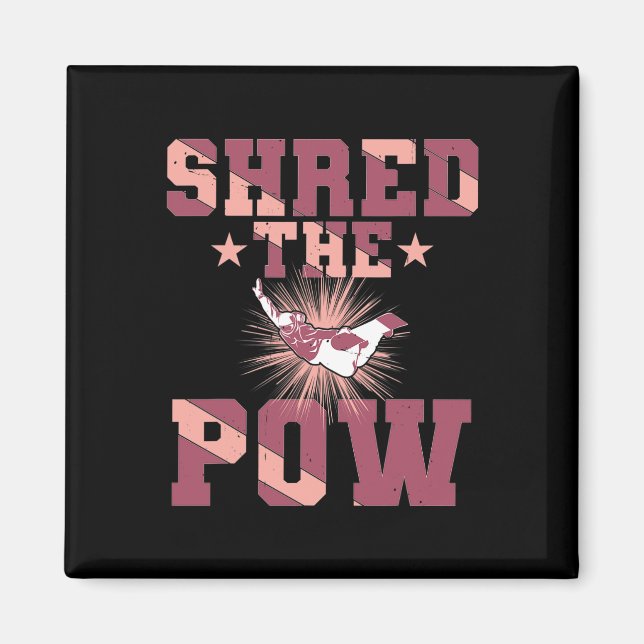 Imán Shred The Pow (Frente)