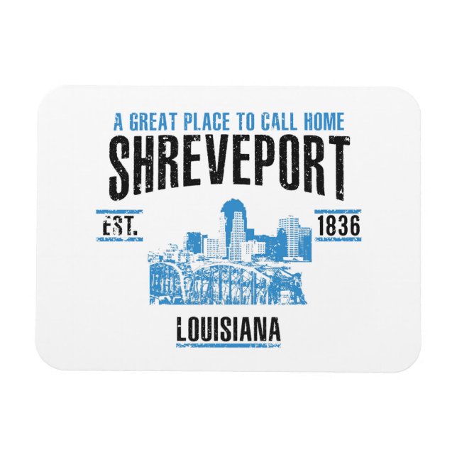 Imán Shreveport (Horizontal)