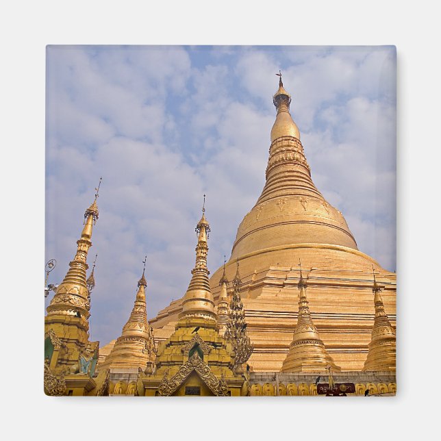 Imán Shwedagon Paya Magnet (Frente)