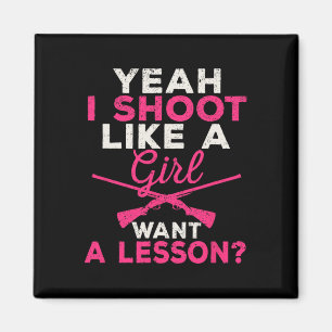 Imán Sí, Disparo Como Un Chica Quiere Una Lección Cazan