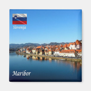 Imán SI - Eslovenia - Drava en Maribor