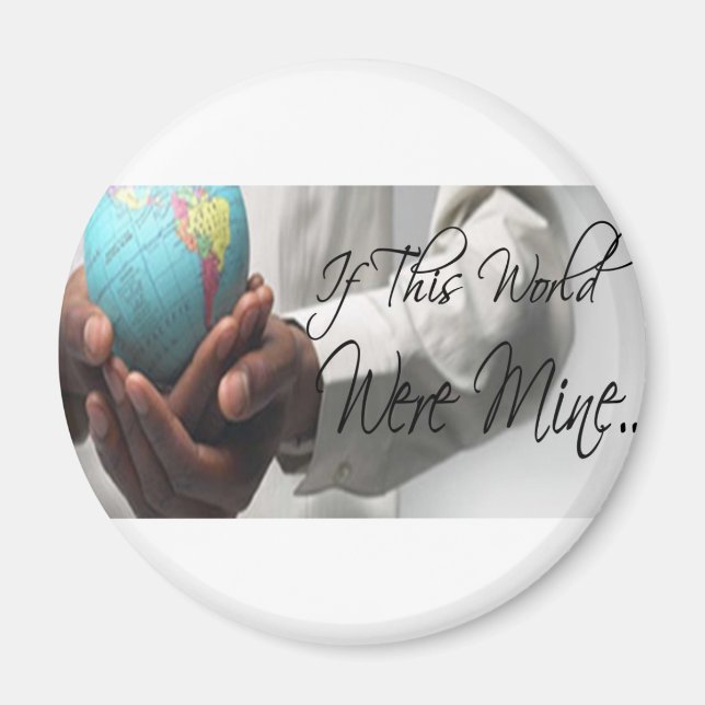 Imán Si este mundo fuera mío (Frente)