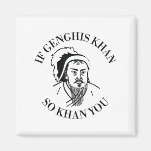 Imán Si Gengis Khan Así Khan Te Motivación Divertida 