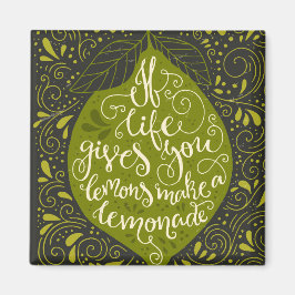 Imán Si La Vida Te Da Lemones Hacen Una Lemonada