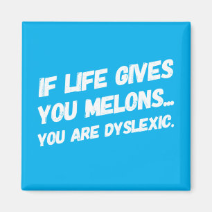 Imán Si la vida te da melones
