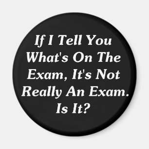 Imán Si le digo cuál está en el examen