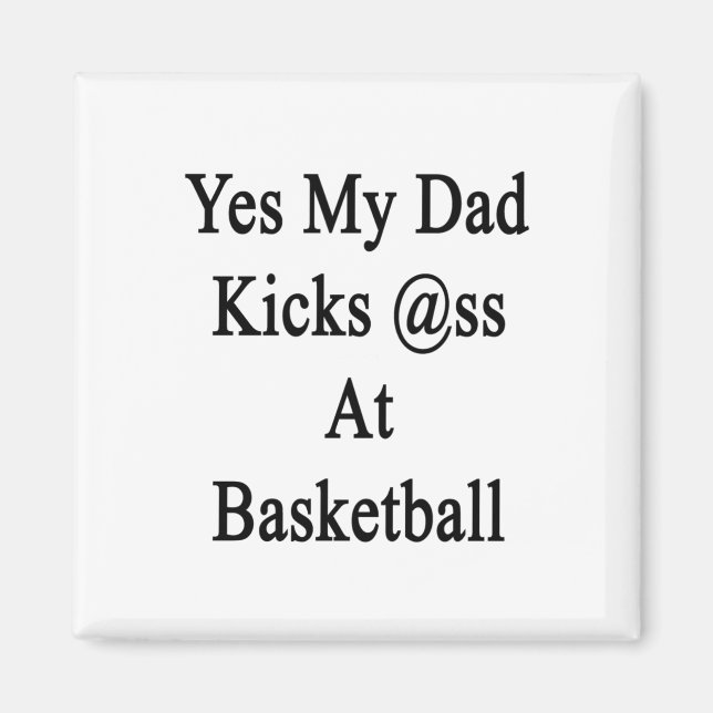 Imán Sí, Mi Papá Patea El Baloncesto (Frente)