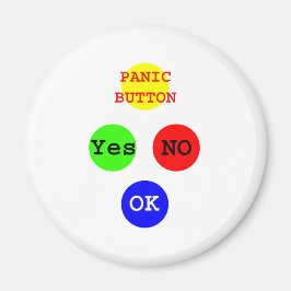 Imán Sí No Botones Los Regalos De Zazzle Del MUSEO