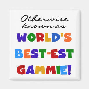 Imán Si no conocido como camisetas del Mejor-est Gammie