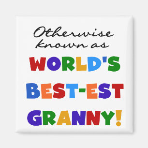 Imán Si no conocido como regalos de la abuelita