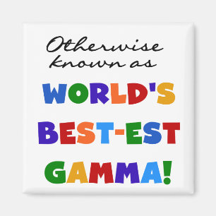 Imán Si no conocido como regalos de la gamma Mejor-est