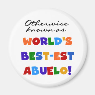 Imán Si no conocido como regalos del Mejor-est Abuelo