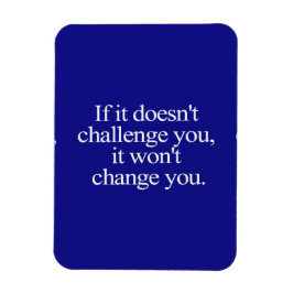 IMÁN SI NO TE DESAFIARA NO TE CAMBIARÁ