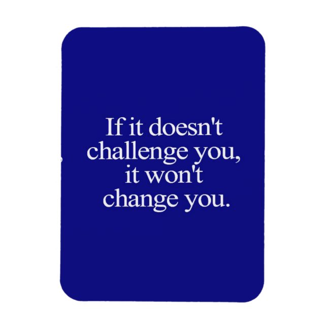 IMÁN SI NO TE DESAFIARA NO TE CAMBIARÁ (Vertical)