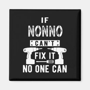 Imán Si Nonno puede arreglarlo, nadie puede Italia Gra 