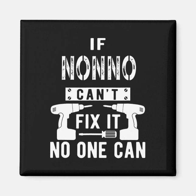 Imán Si Nonno puede arreglarlo, nadie puede Italia Gra  (Frente)