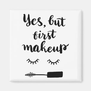 Imán Sí, pero primero maquillaje