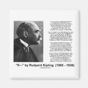 Imán "Si" poema de Rudyard Kipling