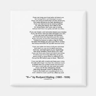 Imán Si Poema De Rudyard Kipling (Poema Inspirador)