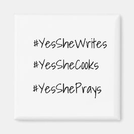 Imán Sí, Puede Hashtag Apreciar