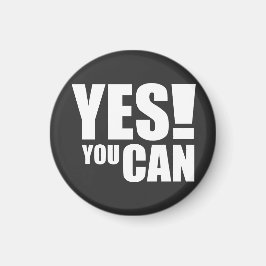 Imán SÍ QUE PUEDES - Diseño de citas positivas motivaci