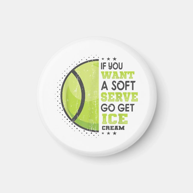 Imán Si Quieres Un Servicio Suave Ve A Traer El Helado  (Frente)