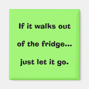 Imán Si sale de la nevera...solo déjalo ir.