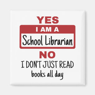 Imán Sí, Soy Bibliotecario Escolar