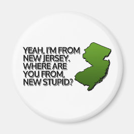 Imán Sí, soy de Nueva Jersey.