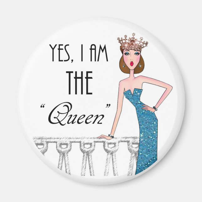 Imán Sí, soy la "Reina" (Frente)