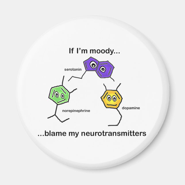 Imán Si soy Moody... (Frente)