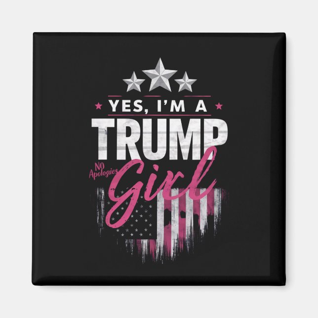 Imán Sí, soy una chica de Trump, sin disculpas, eleccio (Frente)