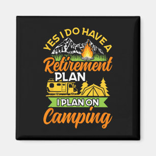 Imán Sí, tengo un plan de jubilación - Campamento de ju