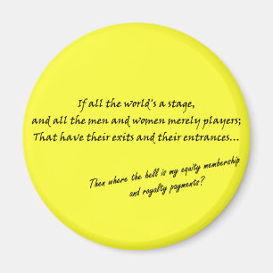 Imán ‘Si todo el mundo es un escenario...’