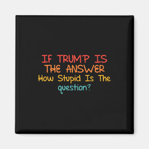 Imán Si Trump Es La Respuesta Qué Estúpida Es La Pregun