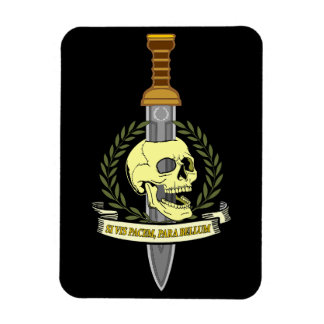 Imán Si Vis Pacem, Para Bellum.. Skull