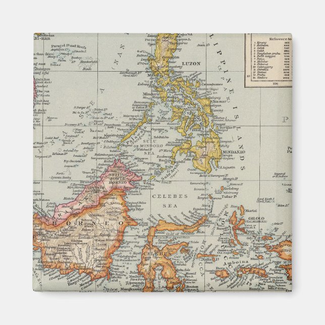 Imán Siam, archipiélago malayo (Frente)