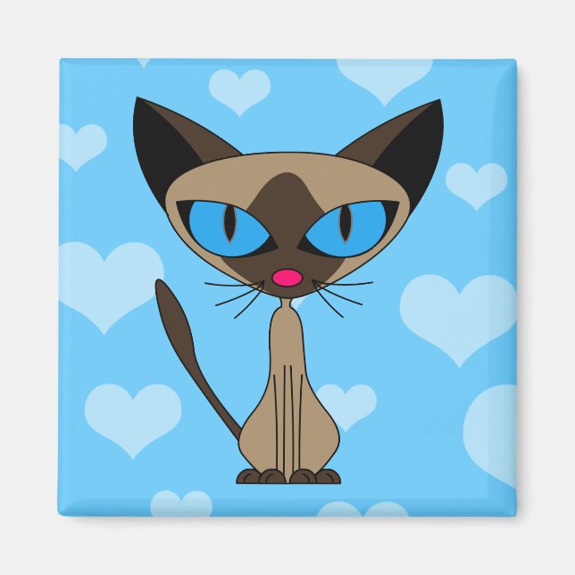 Imán Siamés Por Favor - Magnet (Frente)