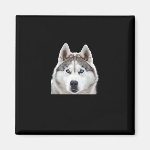 Imán Siberian Husky Prueba De Ese Tamaño Es Pegatina